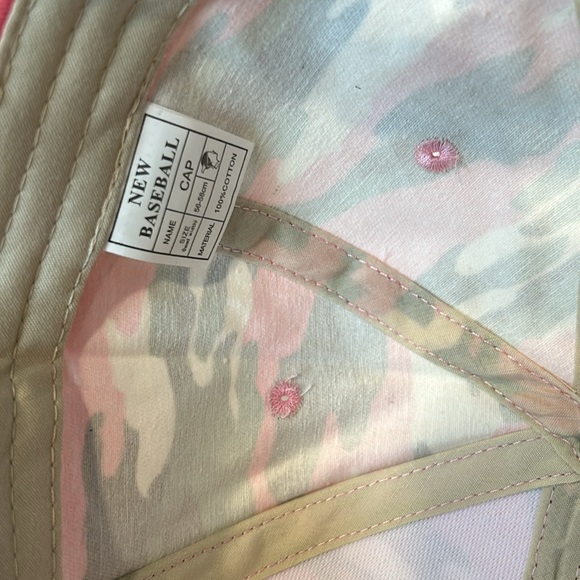 Cotton Denim Ladies Camouflage Cap NEW - Picture 7 of 8